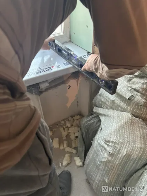 Window sills, delivery, installation, assembly Almaty - photo 7