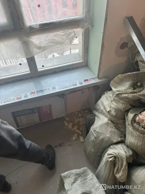 Window sills, delivery, installation, assembly Almaty - photo 5