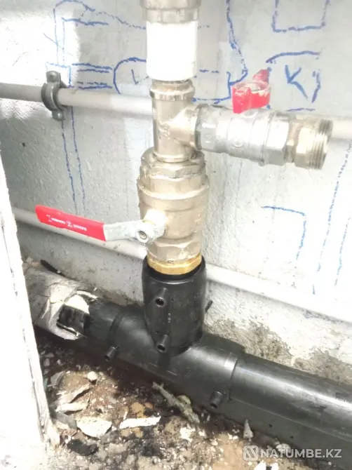 Welding of fittings of couplings of transitions of plugs Krasnoyarsk - photo 1