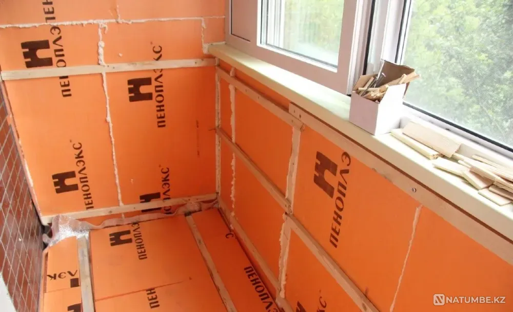 Insulation of balconies Karagandy - photo 1