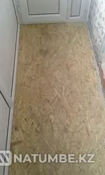 Настил пола на балконе Караганда - изображение 1