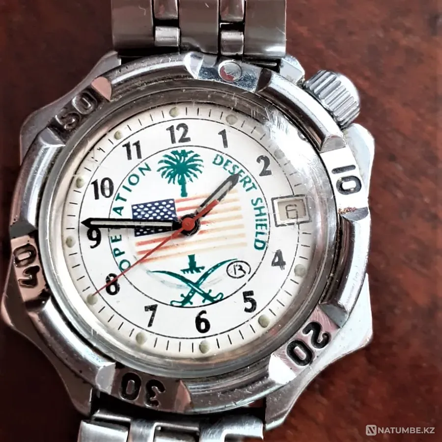 Қарау. Ерлерге арналған қол сағаты. КСРО  Қостанай  - изображение 3