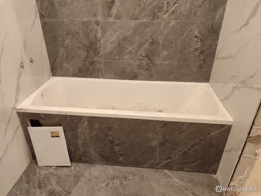 Laying ceramic granite tiles Astana - photo 8