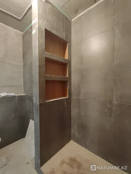 Laying ceramic granite tiles Astana - photo 5