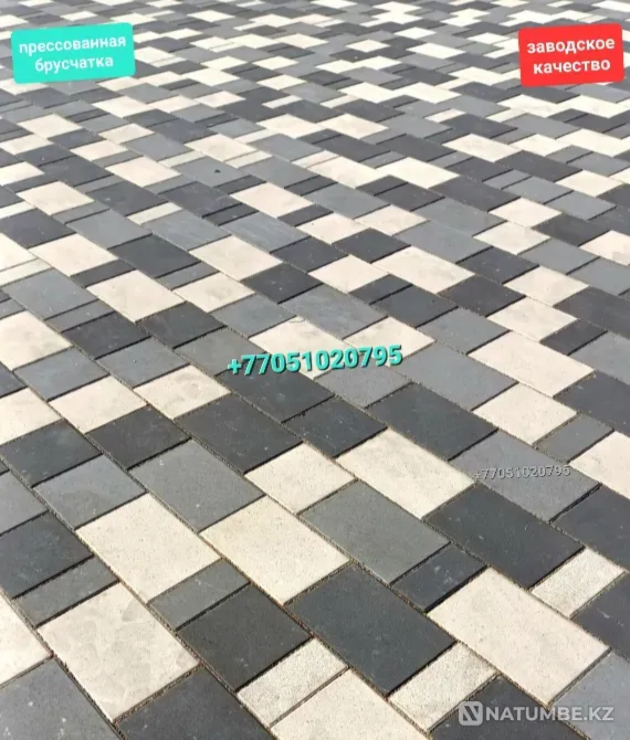 Landhaus вибропресстелген брусчатка  Алматы - изображение 1