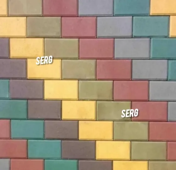 COLORMIX vibro-pressed paving stones Almaty