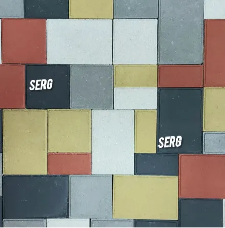 COLORMIX vibro-pressed paving stones Almaty