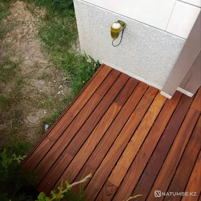 Laying thermowood decking Almaty - photo 3