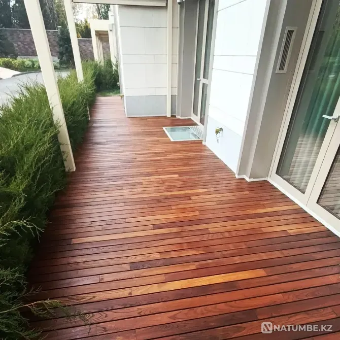 Laying thermowood decking Almaty - photo 1