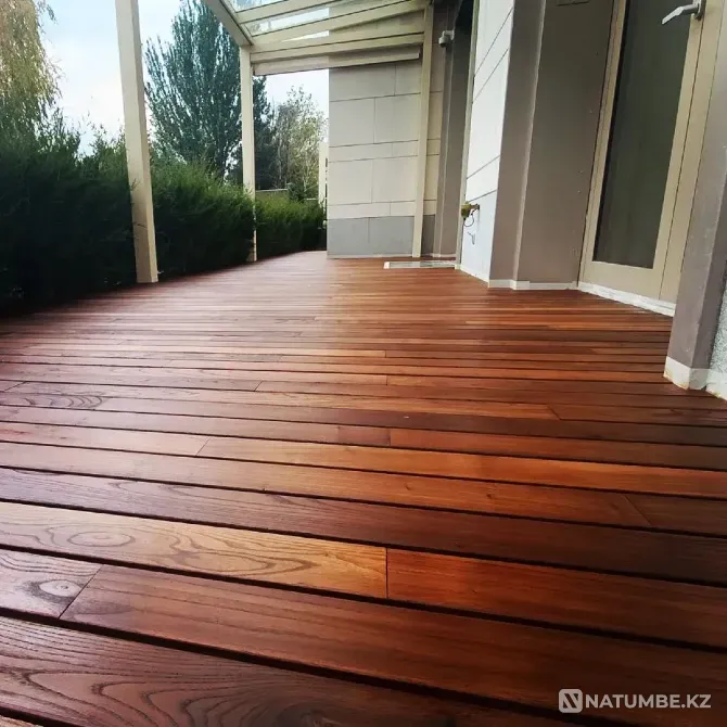 Laying thermowood decking Almaty - photo 2