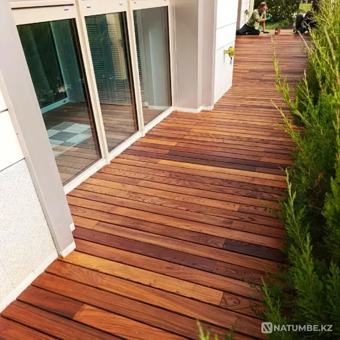 Laying thermowood decking Almaty - photo 4