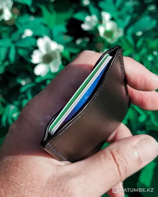 Кардхолдер из натуральной кожи Шымкент - изображение 3