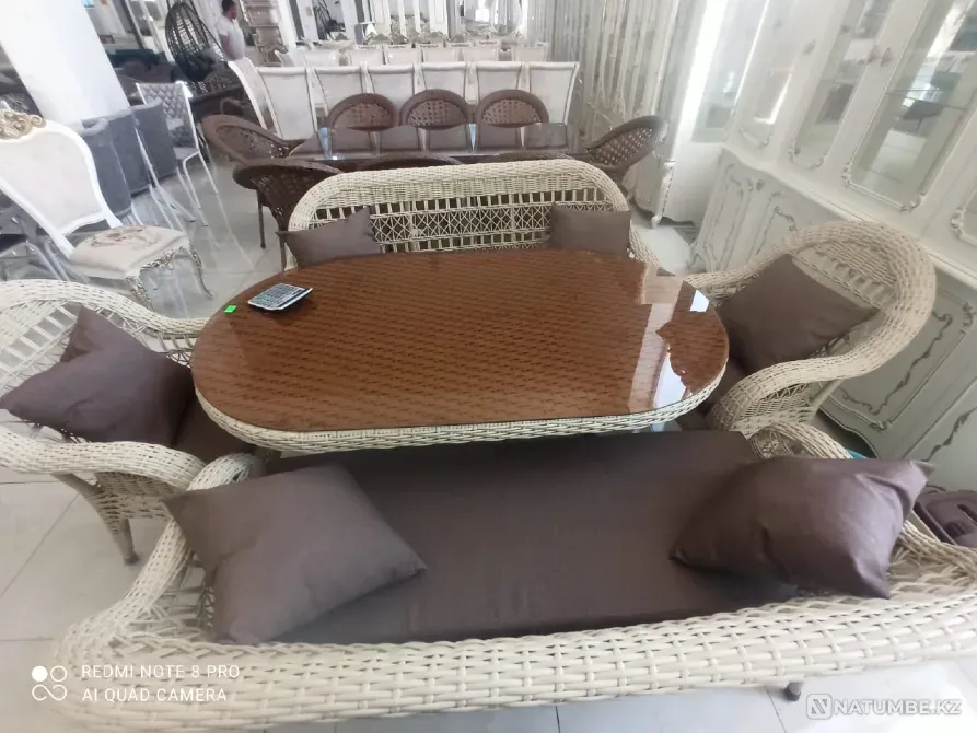 Столы и стулья из ротанга – Изабелла Шымкент - изображение 7