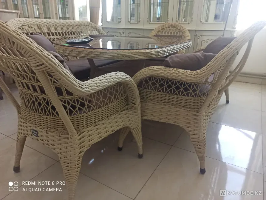 Столы и стулья из ротанга – Изабелла Шымкент - изображение 8