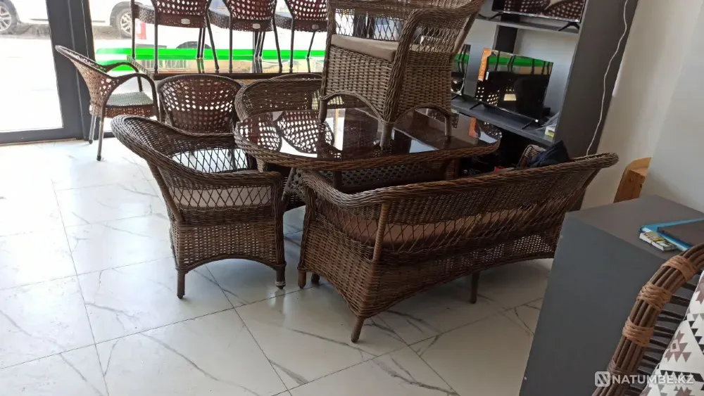 Столы и стулья из ротанга – Изабелла Шымкент - изображение 2