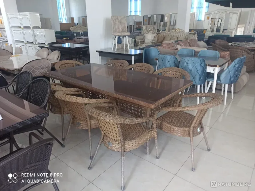Сізге арналған ротан жиһазы - Милан 8 орын Шымкент - изображение 4