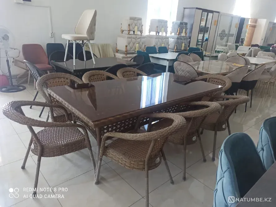 Сізге арналған ротан жиһазы - Милан 8 орын Шымкент - изображение 5