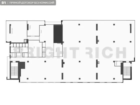 Сдается офис. Площадь 700 м² Almaty