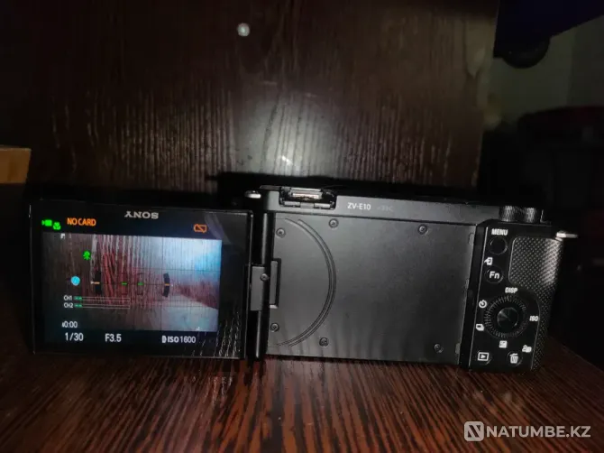 Фотоаппарат Sony ZV-E10 KIT 16-50 тт қара  Астана - изображение 2