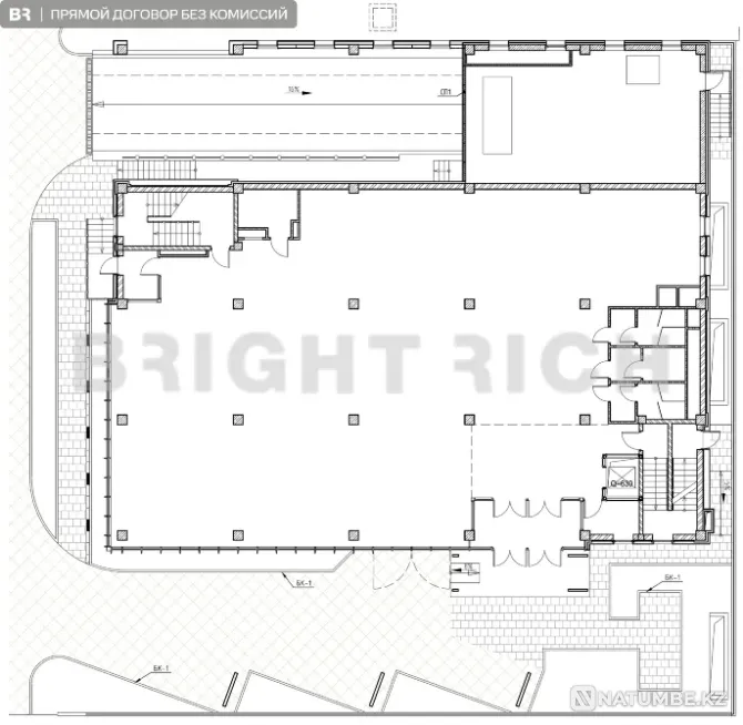 Сдается офис. Площадь 500 м² Алматы - изображение 4