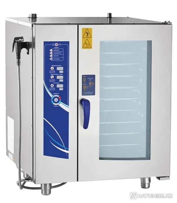 Пароконвектомат Abat ПКА 10-1/1ВМ2 предн Алматы - изображение 1