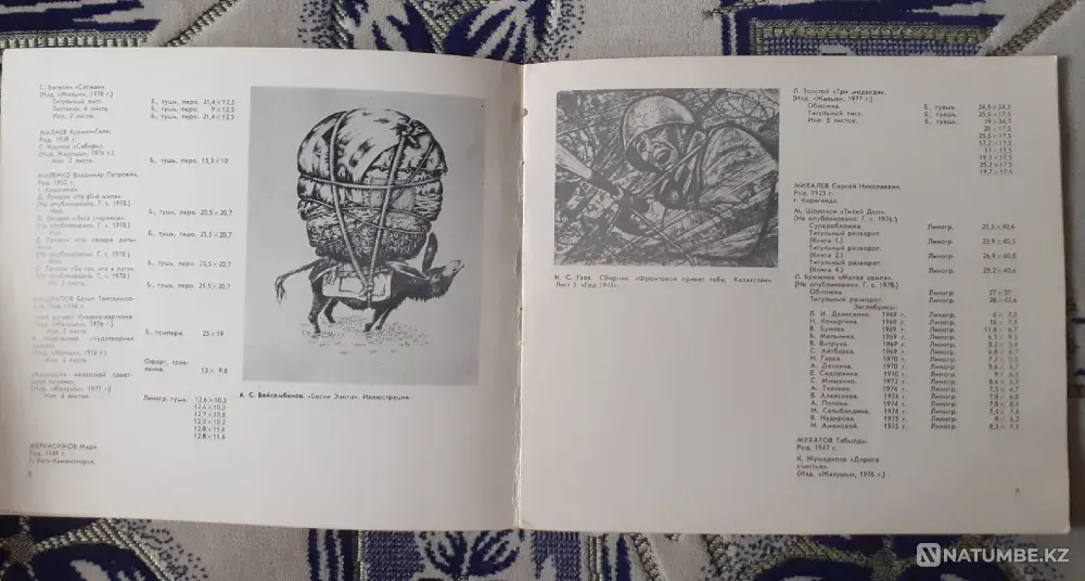 Republican exhibition of works of art books Kostanay - photo 3