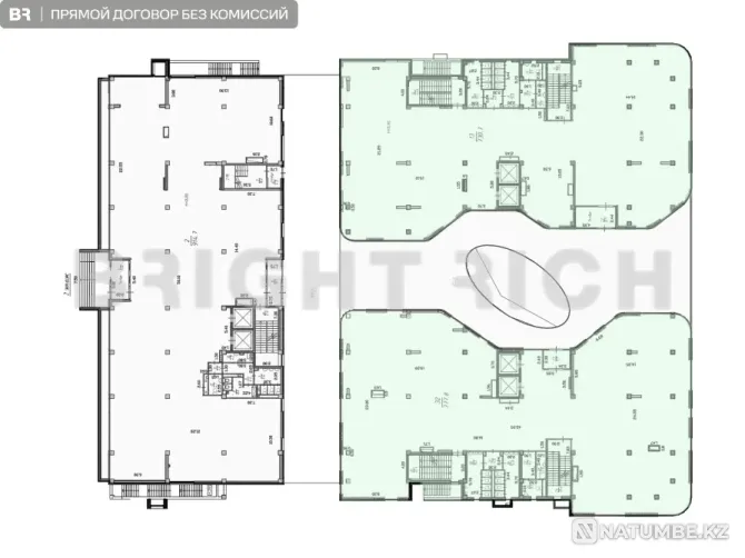 Жалға беріледі аудан 1621.4 м2.  Алматы - изображение 5