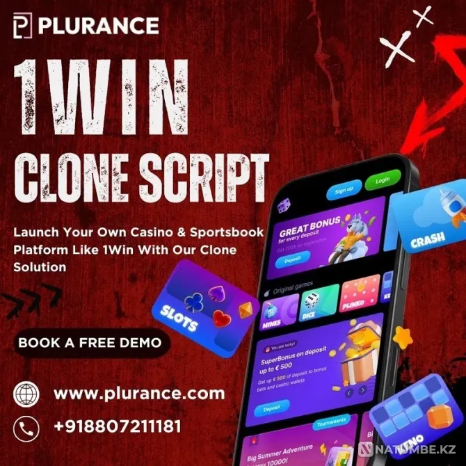 Plurance компаниясының 1Win клон сценарийі  Тараз  - изображение 1