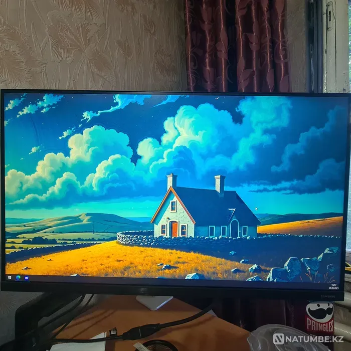 Samsung Monitor, 75Hz, 27 inches Almaty - photo 1