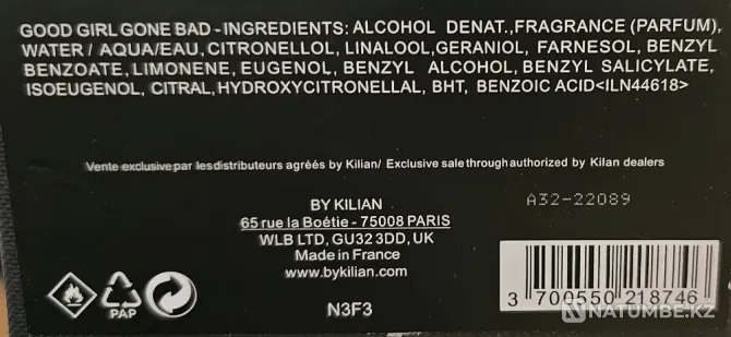 Духи Kilian Good girl gone Bad, 50ml Алматы - изображение 4