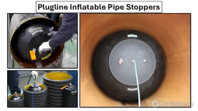Plugline Пневмозаглушки для труб Астана - изображение 3
