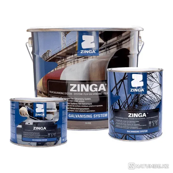 Краска с цинком для металла ZINGA Москва - изображение 1