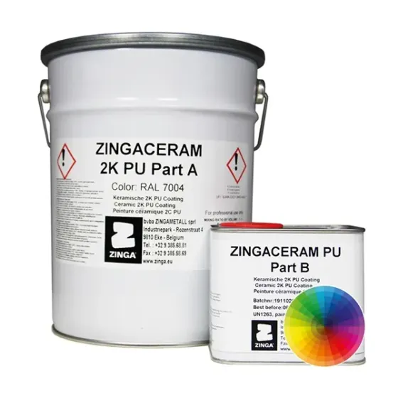 Полиуретановая Краска ZINGACERAM PU Moscow