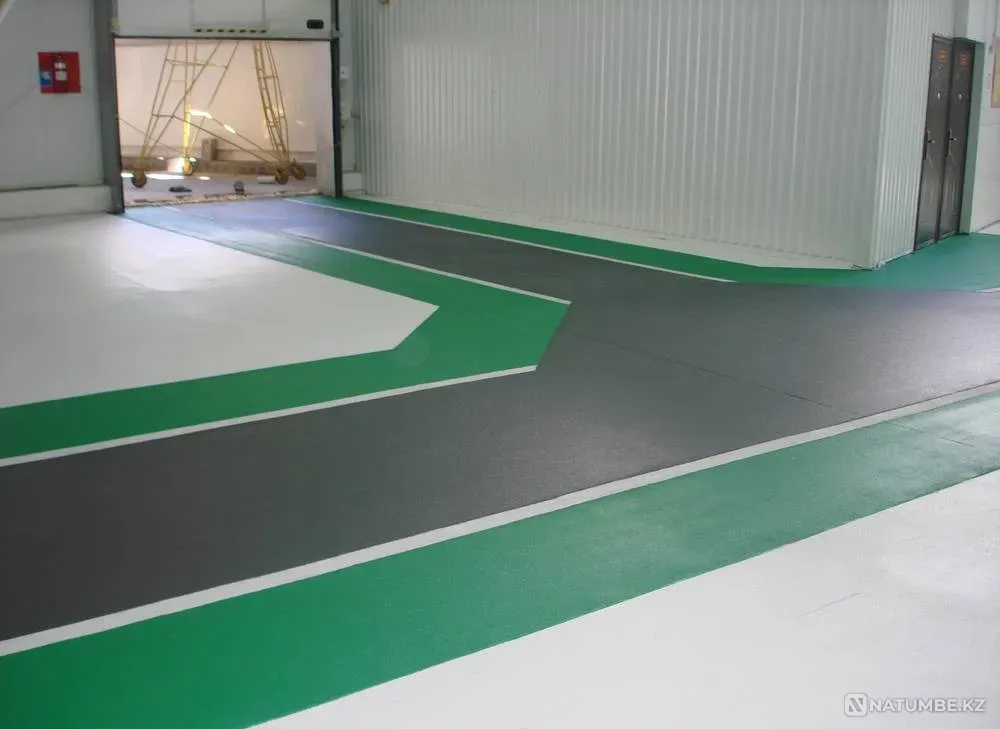 Industrial self-leveling floors Ust-Kamenogorsk - photo 1