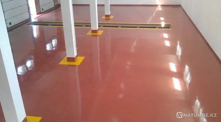 Industrial self-leveling floors Ust-Kamenogorsk - photo 3