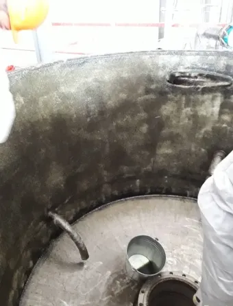 Футеровка поверхностей технологического Ust-Kamenogorsk