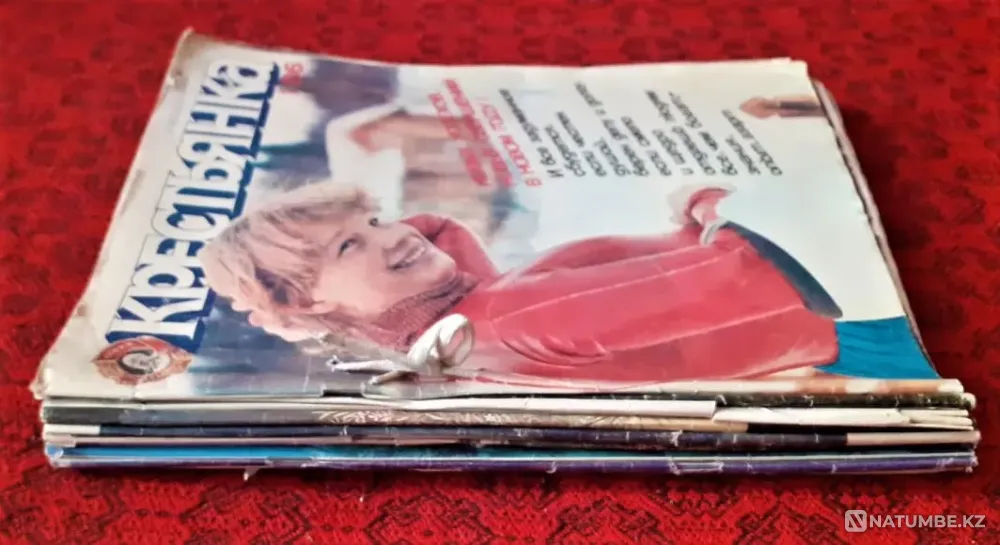 Magazine Peasant 1986 Kamshat Donenbaeva Kostanay - photo 15