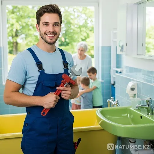 Urgent call for a professional plumber Kostanay - photo 1