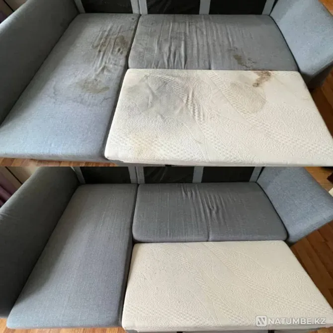 Dry cleaning of upholstered furniture in Karaganda Karagandy - photo 4
