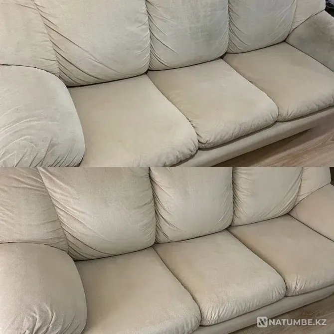 Dry cleaning of upholstered furniture in Karaganda Karagandy - photo 2