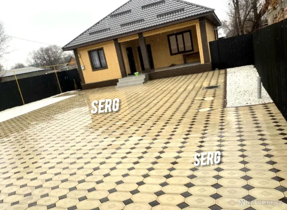 Евробрусчатка-мрамор из бетона Алматы - изображение 16