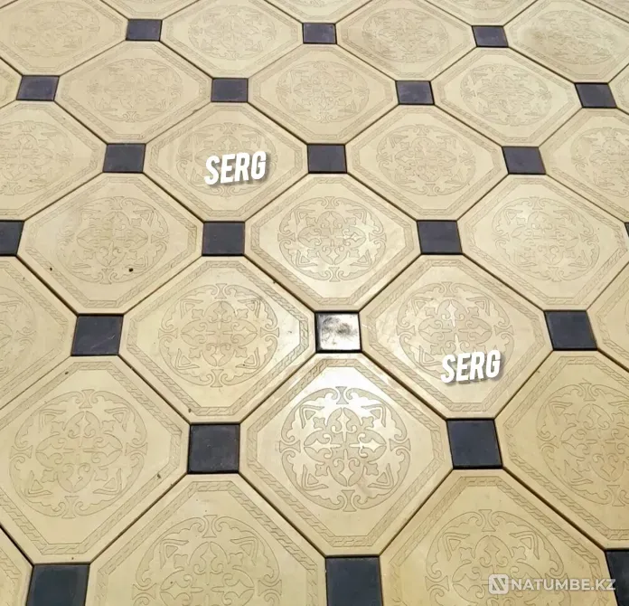 Евробрусчатка-мрамор из бетона Алматы - изображение 2