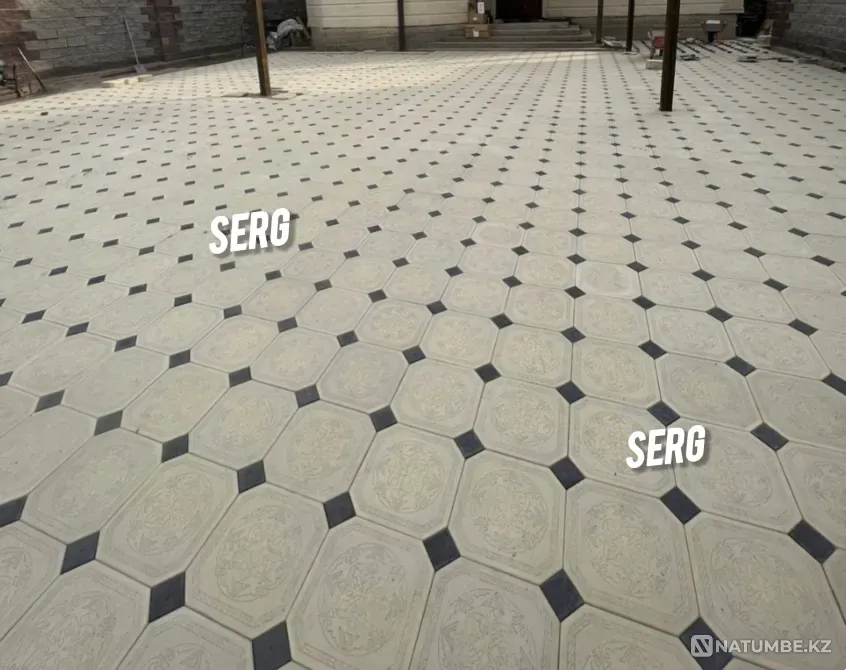 Евробрусчатка-мрамор из бетона Алматы - изображение 12