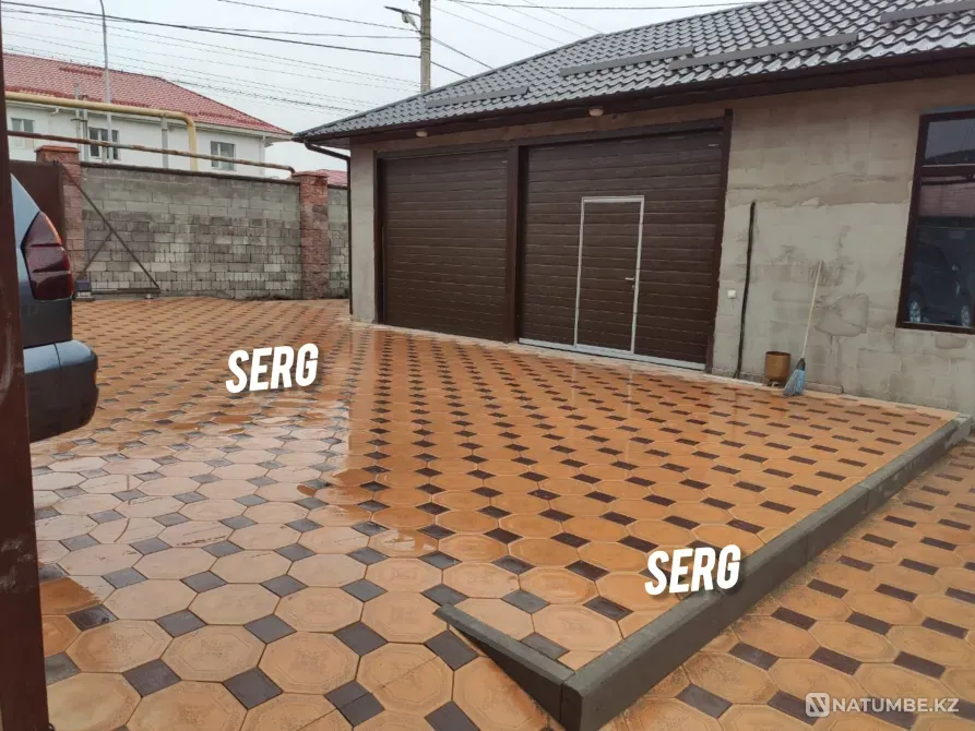 Евробрусчатка-мрамор из бетона Алматы - изображение 4