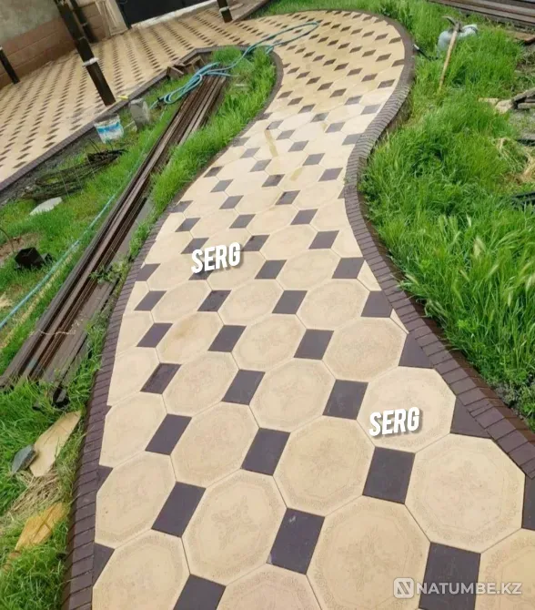 Евробрусчатка-мрамор из бетона Алматы - изображение 8