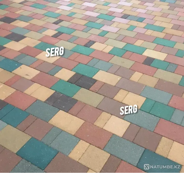 Брусчатка-Тротуарная плитка Алматы - изображение 7