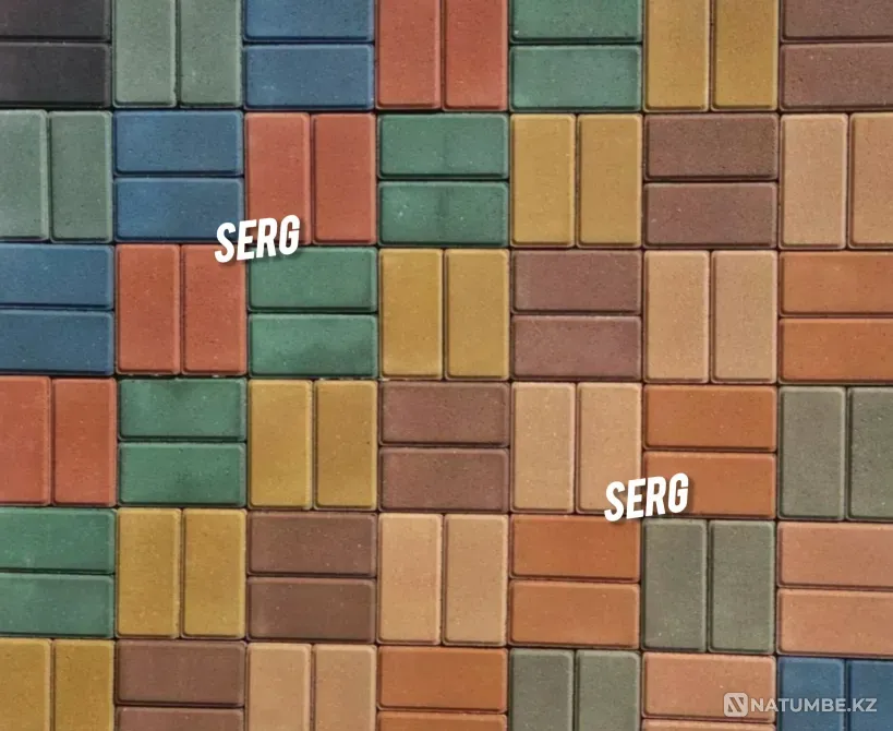 COLOR-MIX брусчатка вибропрессованная-пр Алматы - изображение 3