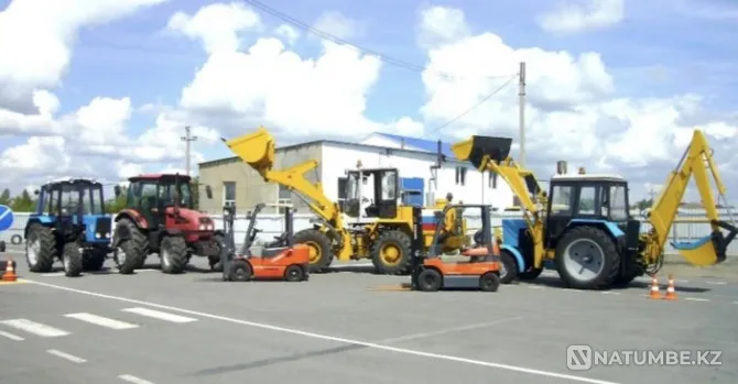 Assistance in obtaining tractor rights Astana - photo 1