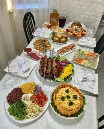 Банкет на дому Астана
