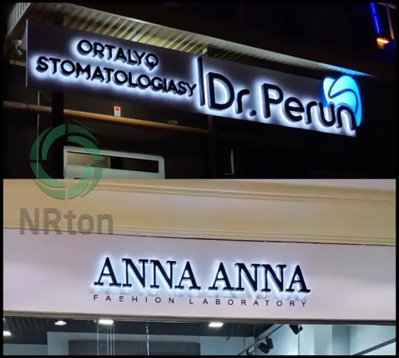 Illuminated letters - backlight (production Aqtobe